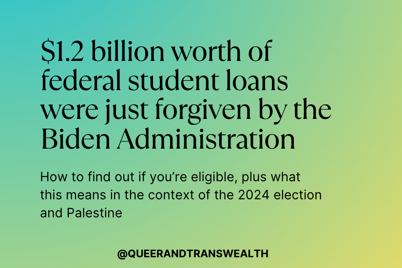 $1.2 billion worth of federal student loans were just forgiven