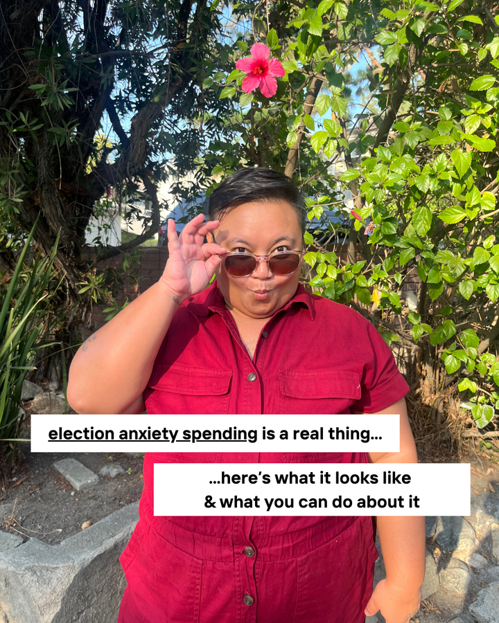 election anxiety spending is a real thing