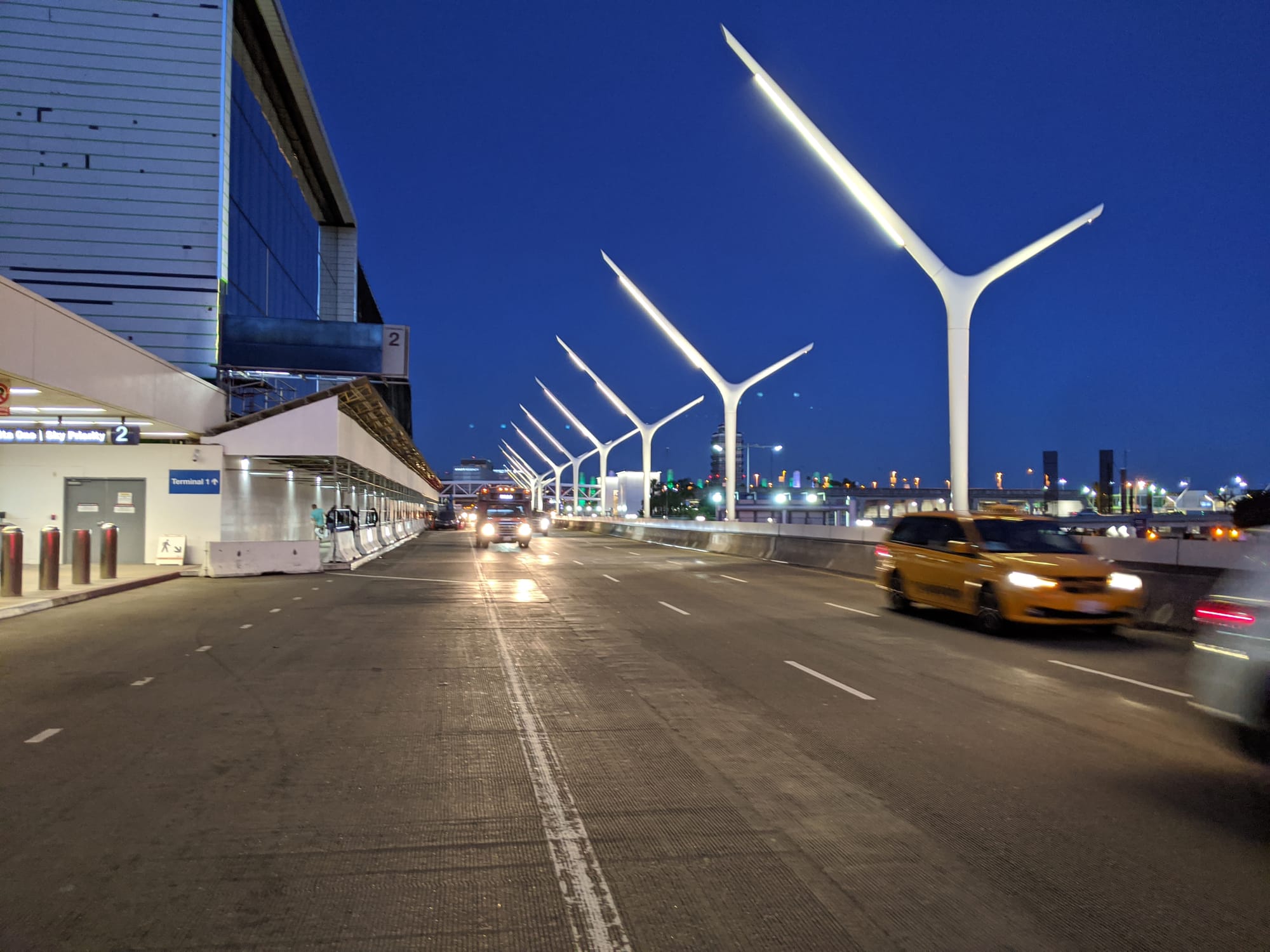 Los Angeles airport during COVID