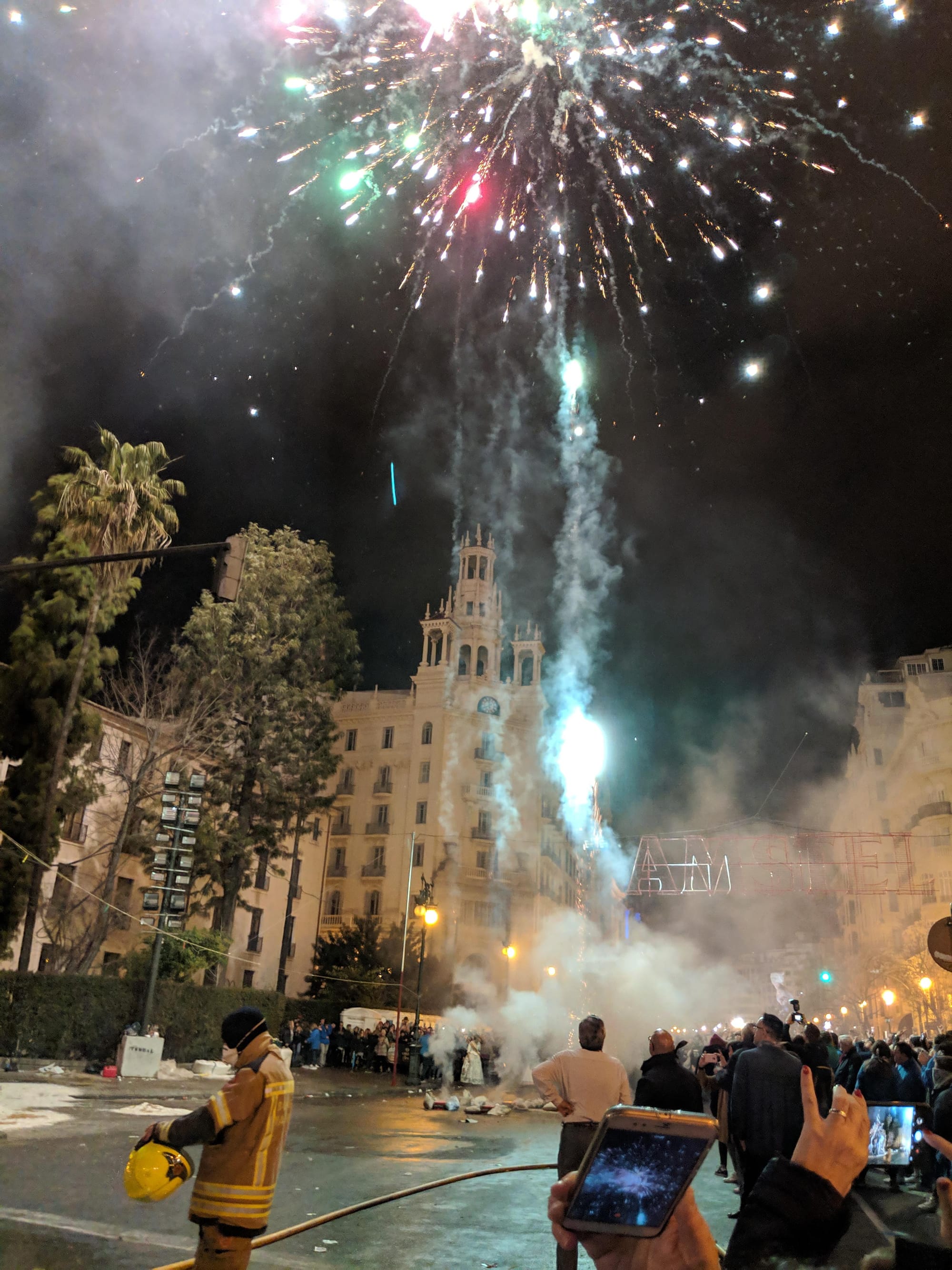 Las Fallas in Valencia, millions of tourists