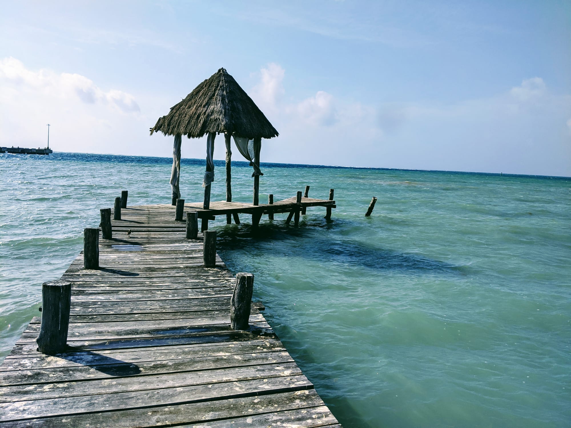 Cheap food, cheap rent, and this: pristine turquoise water