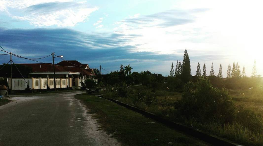 view from the Children's Home in Butterworth, Penang