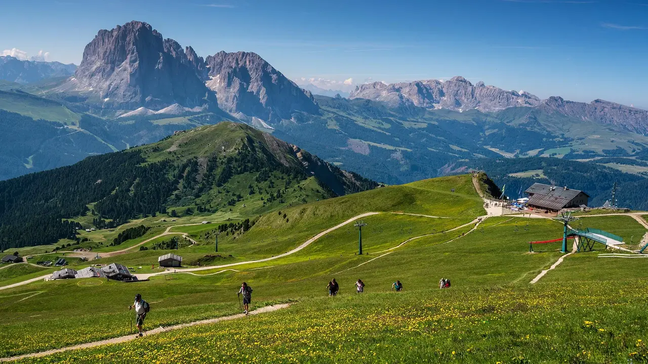 Saceda Val Gardena Dolomites Italy