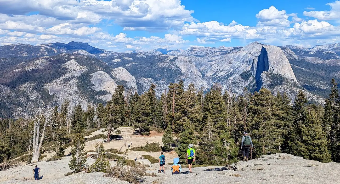 Yosemite Valley the Glacier Point area