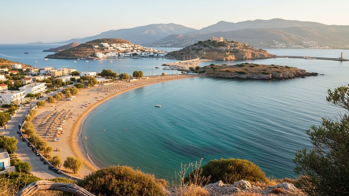 A late-summer afternoon in the Aegean