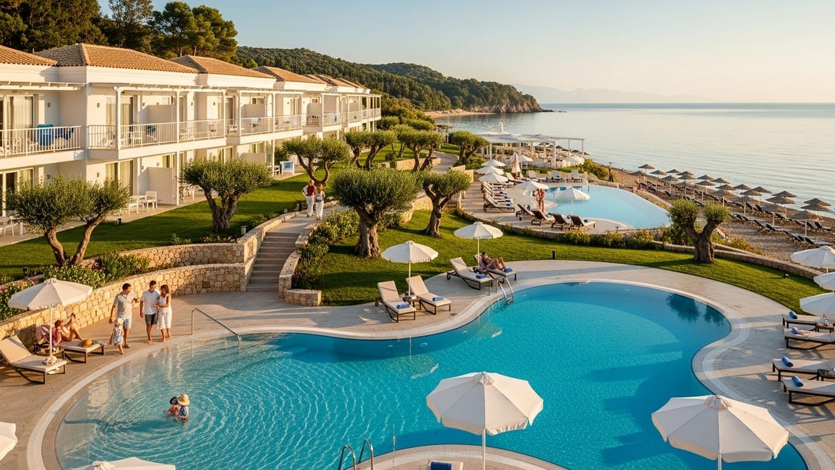 Early morning at Dreams Corfu Resort & Spa