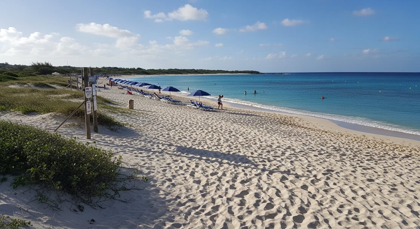 Orient Bay Beach in Saint Martin