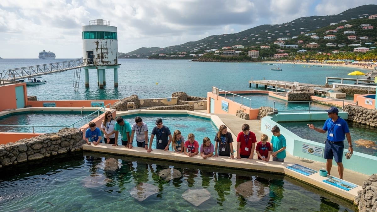 Coral World Ocean Park in St. Thomas