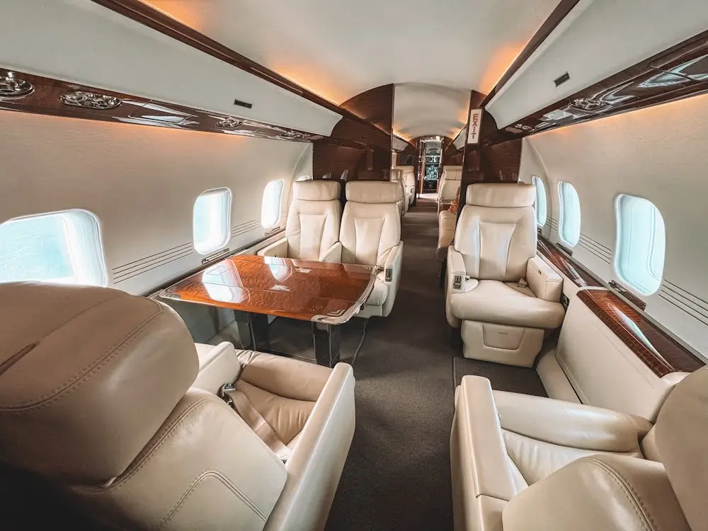 First class air travel