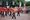 A british band is marching
