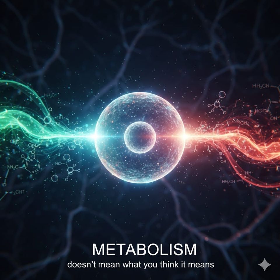 Metabolism: Doesn't mean what you think it means.