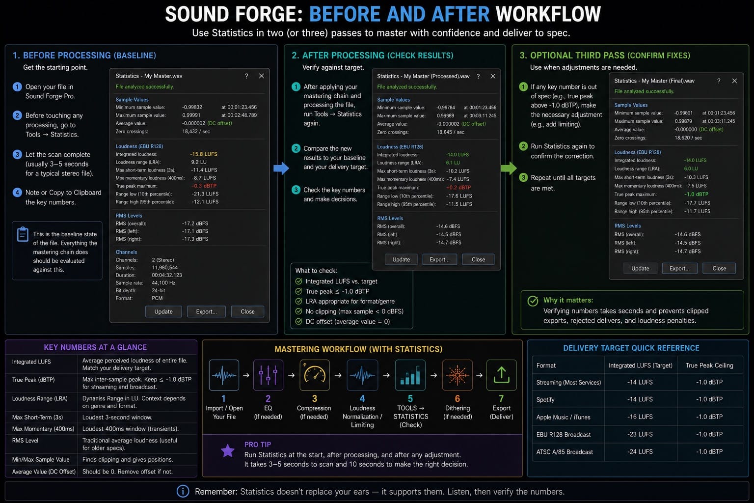 The Before and After Workflow