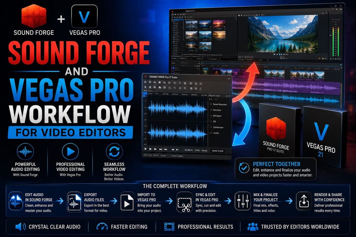 Sound Forge and Vegas Pro Workflow for Video Editors