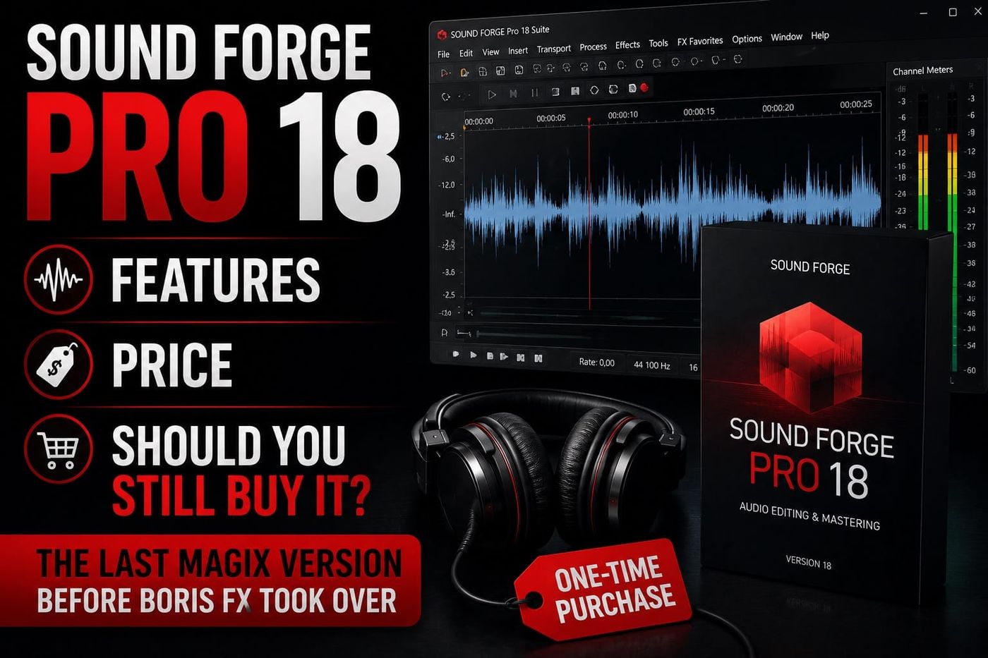 Sound Forge Pro 18: Features, Price, and Whether You Should Still Buy It