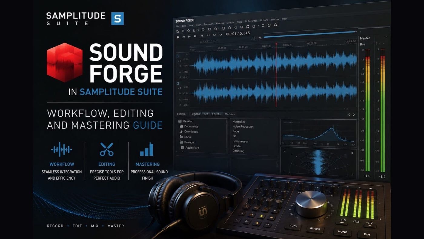 Sound Forge in Samplitude Suite: Workflow, Editing and Mastering Guide