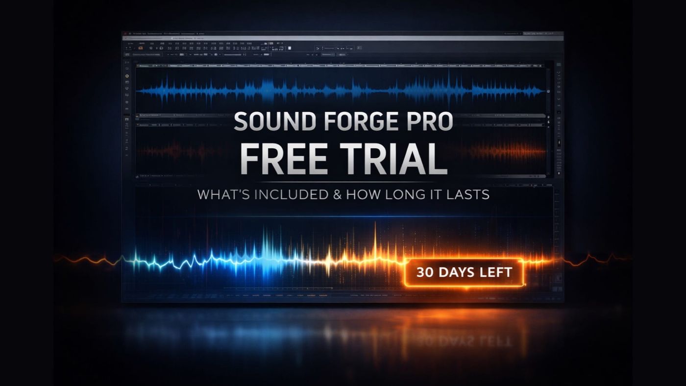 Sound Forge Pro Free Trial — What's Included and How Long It Lasts