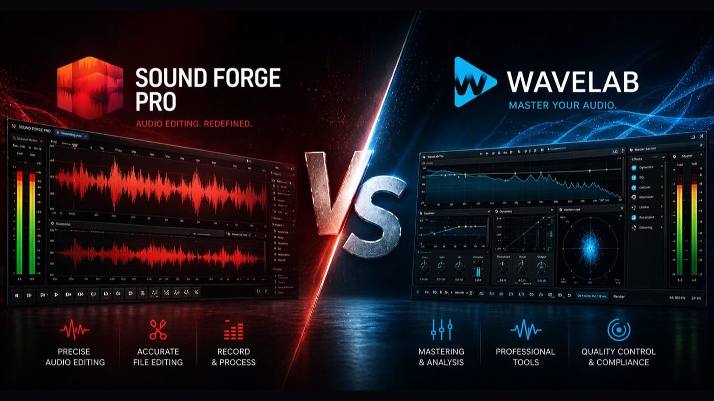 Sound Forge Pro vs WaveLab