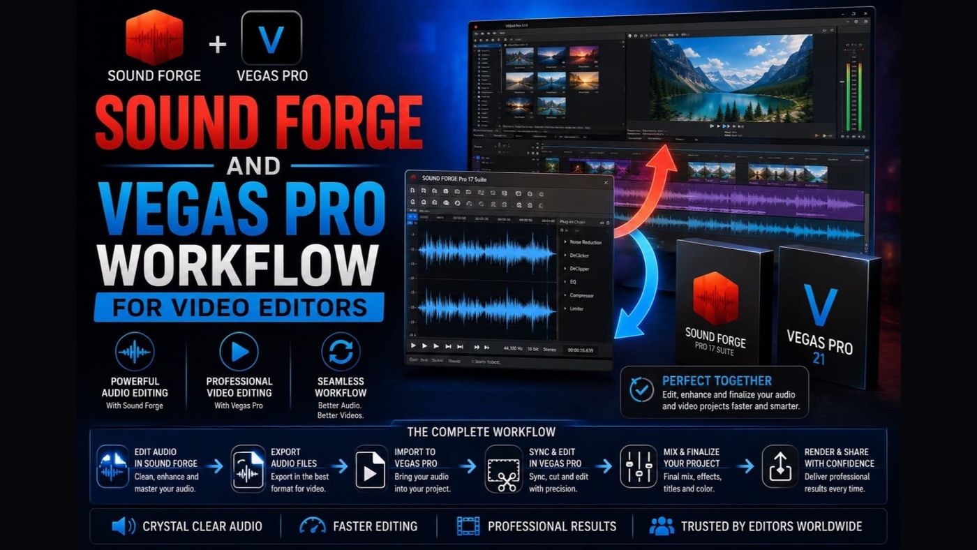 Sound Forge and Vegas Pro Workflow for Video Editors