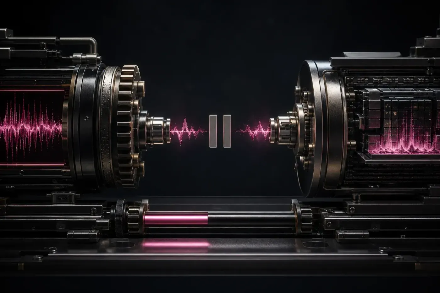 Interrupted Sound Forge installation represented by separated audio and installer modules
