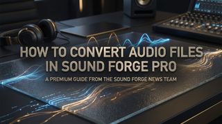 How to Convert Audio Files in Sound Forge Pro