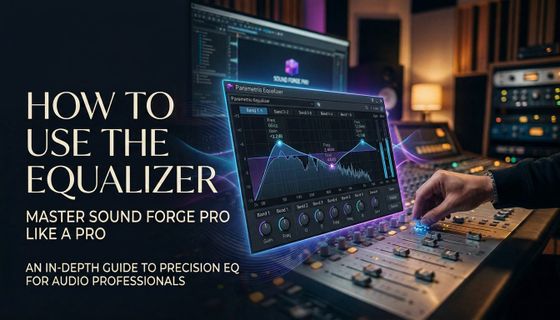 How to Use the Equalizer in Sound Forge Pro