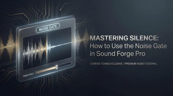 How to Use the Noise Gate in Sound Forge Pro