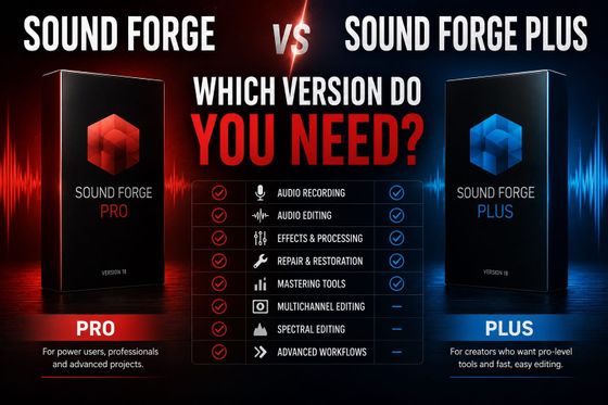 Sound Forge vs Sound Forge Plus: Which Version Do You Need?