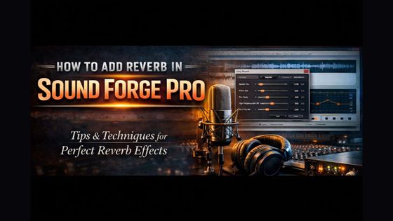 How to Add Reverb in Sound Forge Pro
