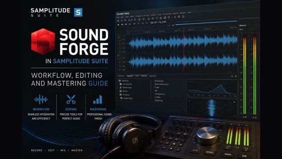 Sound Forge in Samplitude Suite 2026: Setup & Workflow