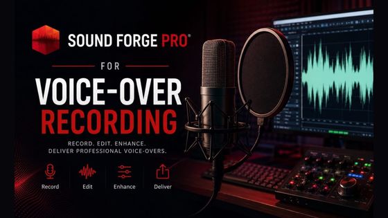 Sound Forge Pro for Voice-Over Recording