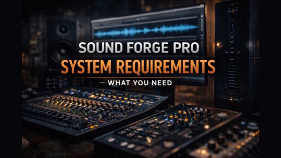 Sound Forge Pro System Requirements — What You Need in 2026