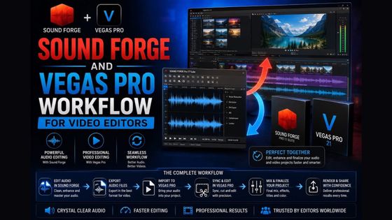 Sound Forge and Vegas Pro Workflow for Video Editors