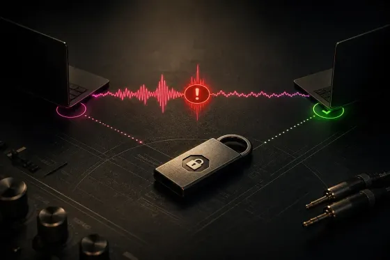 Sound Forge activation failure between two computers with a broken audio signal and license token