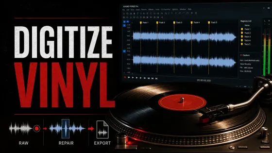 Digitize Vinyl Records on Windows: Restore & Archive