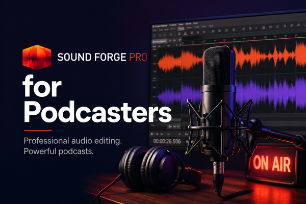 Sound Forge Pro for Podcast Editing: Noise Reduction, LUFS & Export Workflow