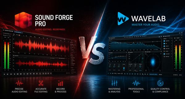 Sound Forge Pro vs WaveLab