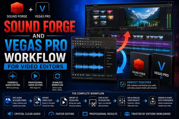 Sound Forge and Vegas Pro Workflow for Video Editors