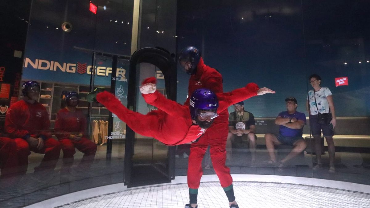 What I learned from an indoor skydiving trip