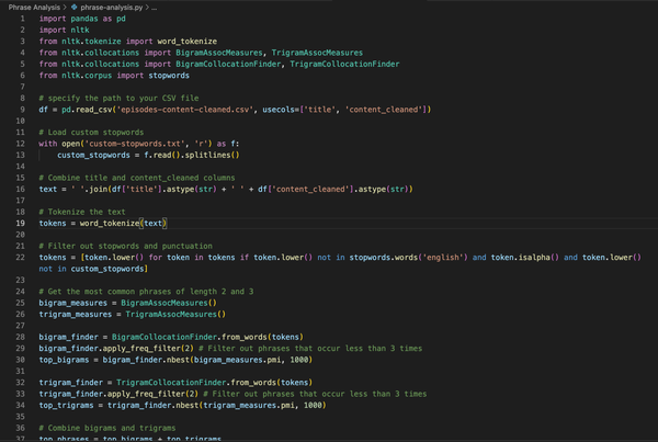 Leveraging ChatGPT for Natural Language Processing with Python, pandas, and NLTK