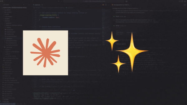 Using Claude in VS Code to clean up styles.css and functions.php in WordPress