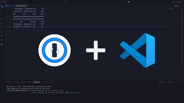 Accessing WordPress sites using SSH with 1Password and VS Code
