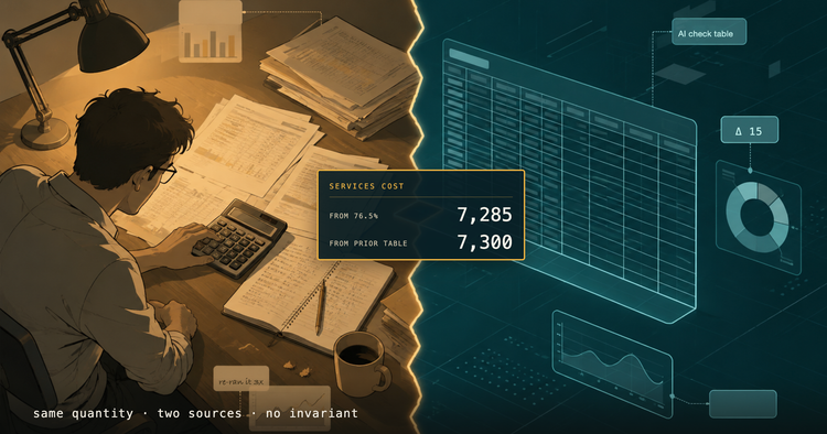 Thirty minutes auditing the wrong party