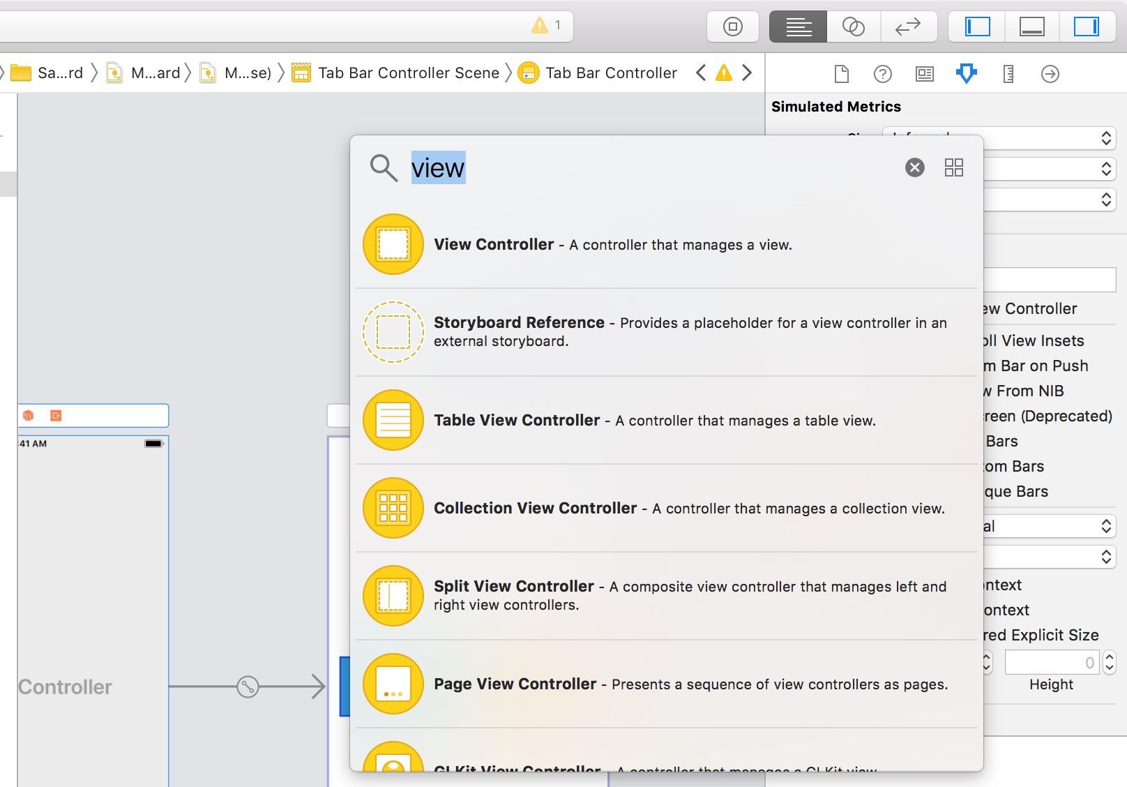 Xcode 10のUI変更