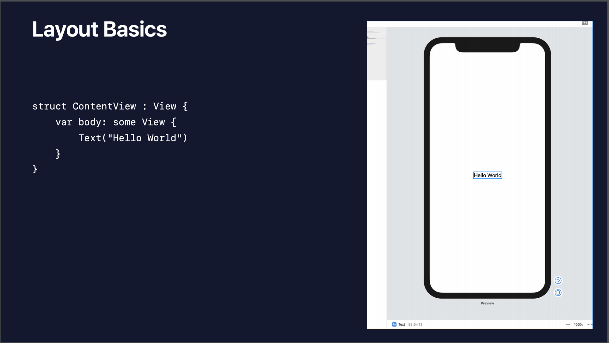 Building Custom Views with SwiftUI まとめ