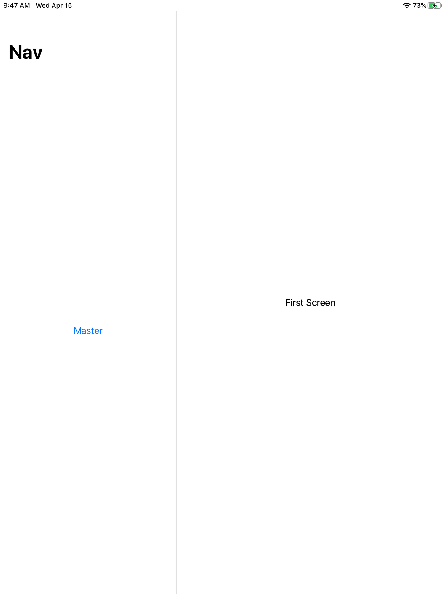 [SwiftUI]iPad上でNavigaitonViewでSplitViewを実現
