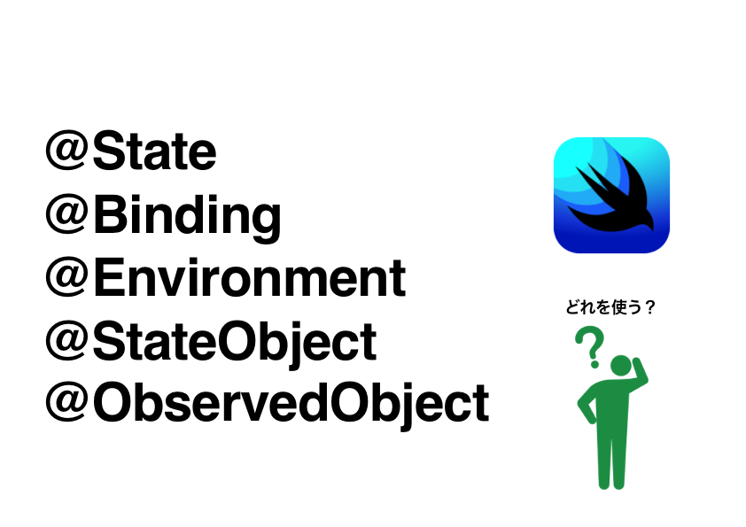 SwiftUIのデータ管理 Property Wrapper編