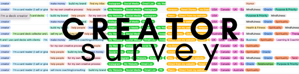 Card Deck Creator Survey