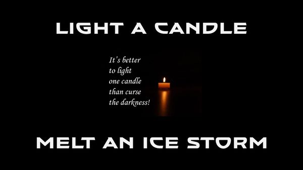 Lighting a Candle to Counter an ICE Storm