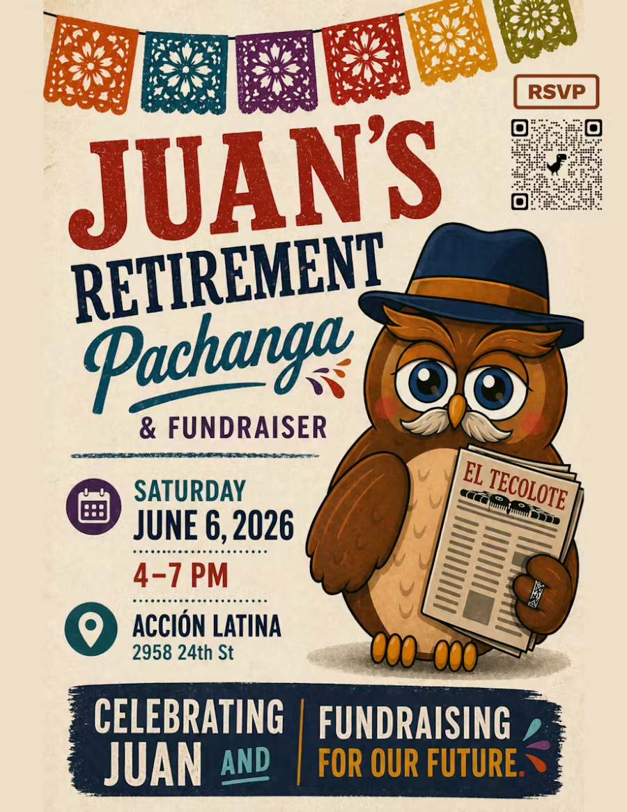 A flyer for a party.