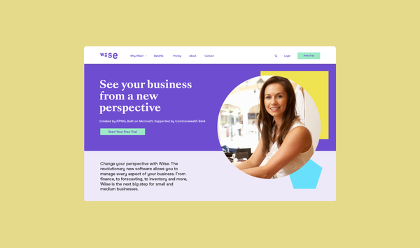 KPMG Wiise: Customer journey and conversion-focused marketing website